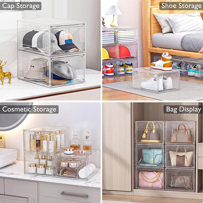 Thickened Clear Shoe Storage Organizer - Image 6