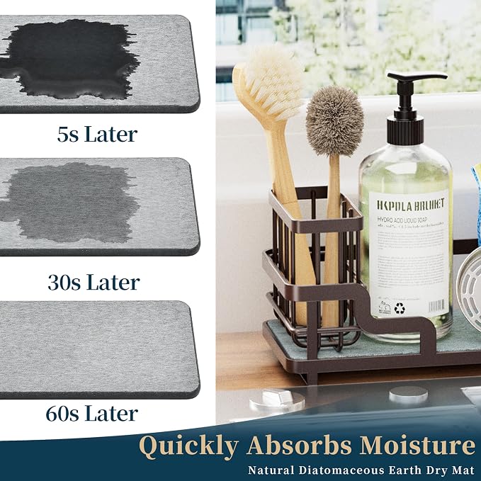Consumest Sponge Holder for Kitchen Sink - Image 2