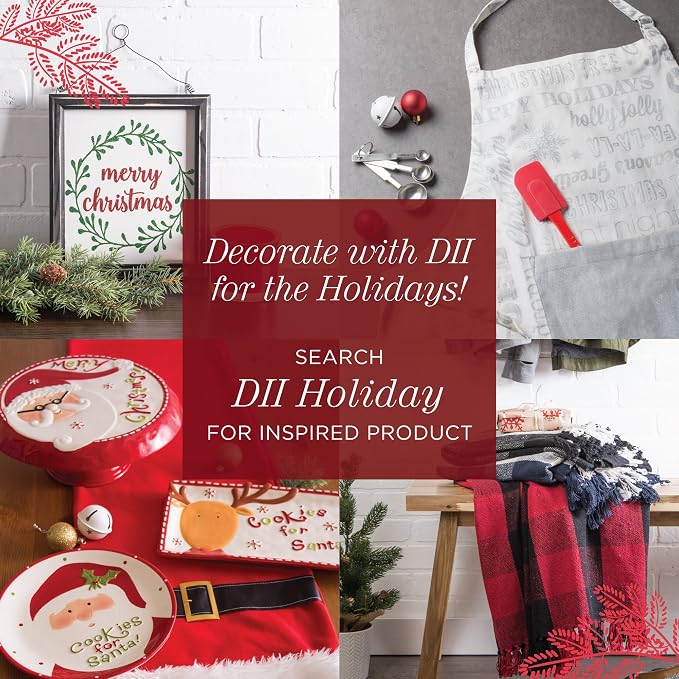 DII Buffalo Check Kitchen Collection, Classic Farmhouse Kitchen Set, Oven Mitt - Image 6