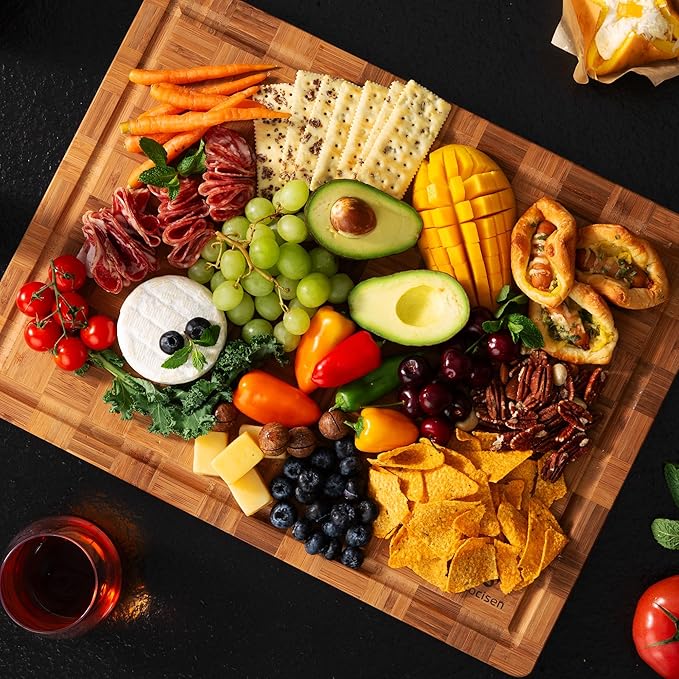 Bamboo Cutting Boards Non Toxic Wood Wooden Cutting Board - Image 8